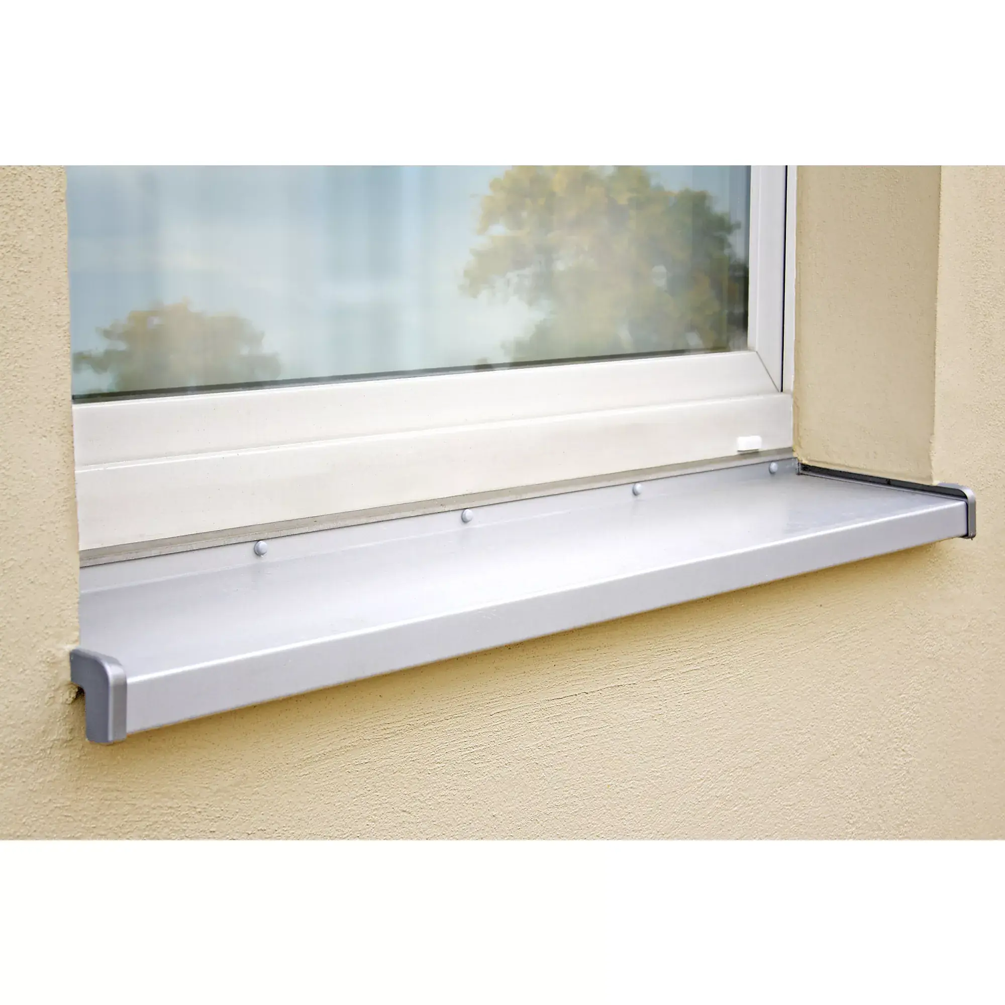 Aluminium Fensterbank in anthrazit für den Außenbereich